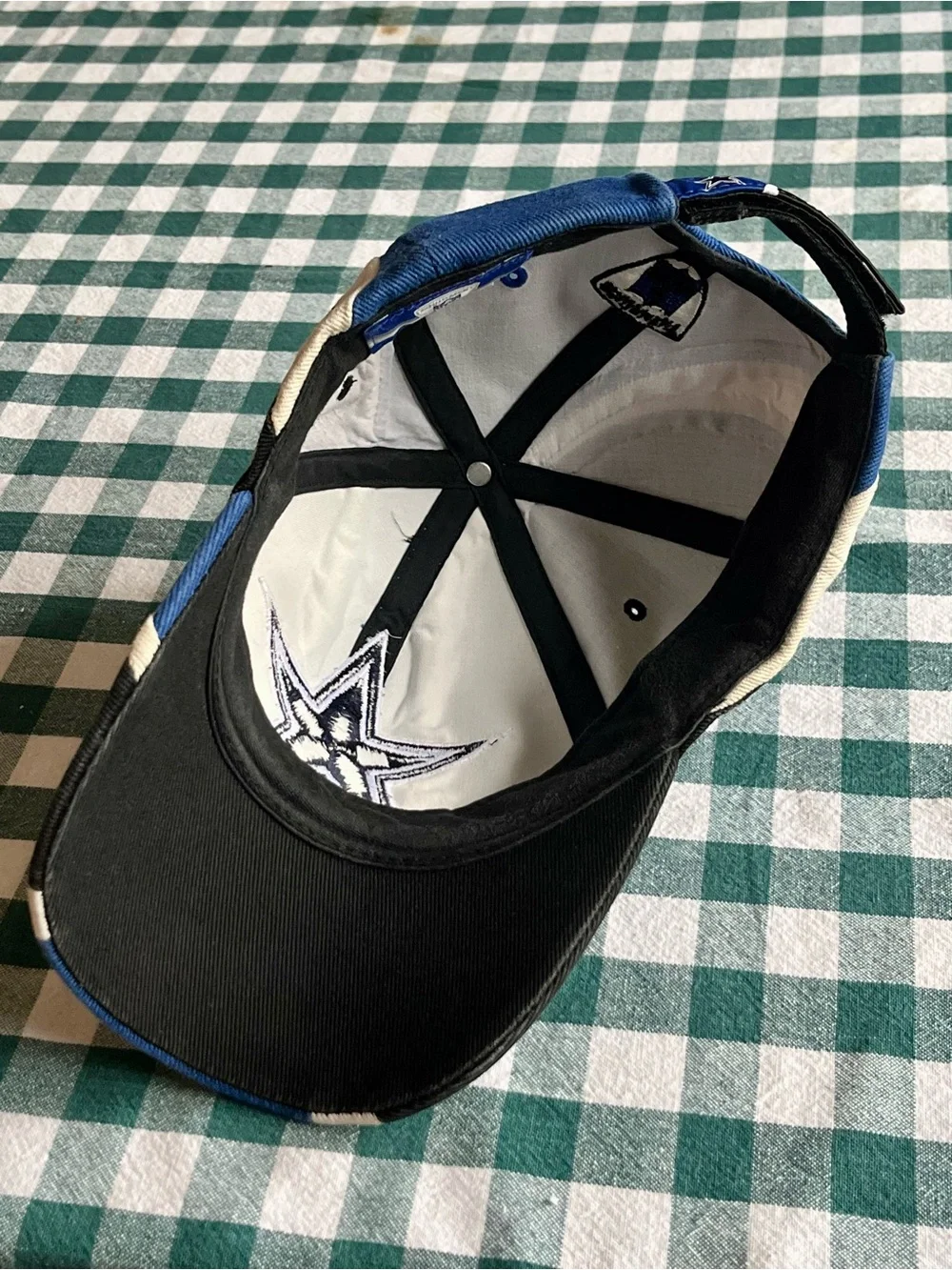 Navy and Blue Star Logo Baseball Cap